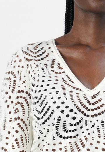 Кружевная блузка