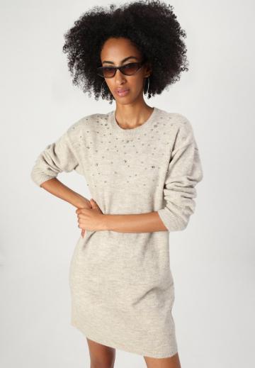 Вязаное платье