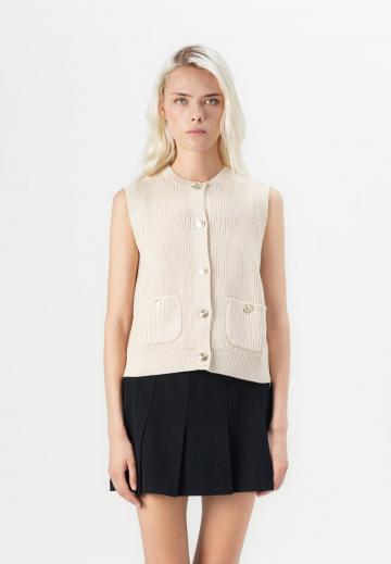 Джинсовая жилетка