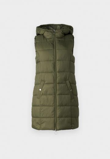 Длинный жилет