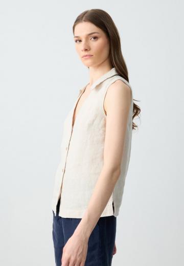 Блузка без рукавов