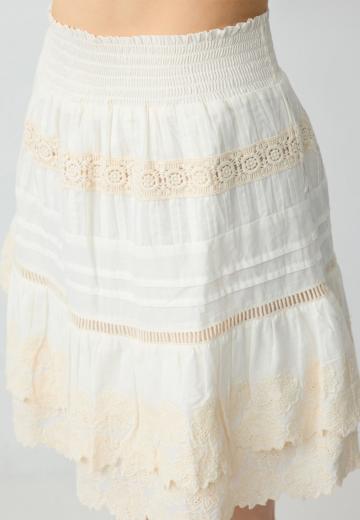 Юбка с воланами