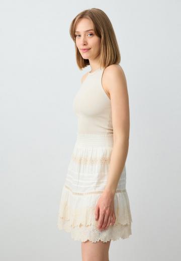 Юбка с воланами