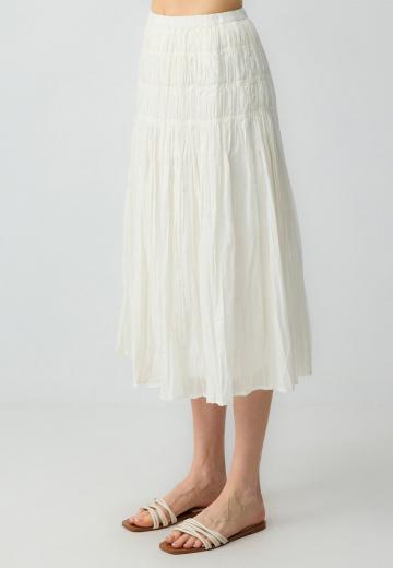 Юбка с воланами