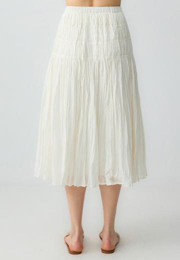 Юбка с воланами