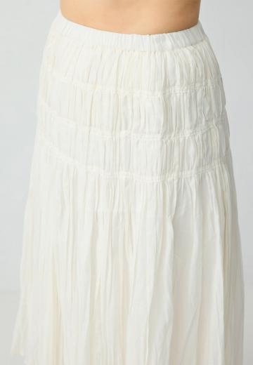 Юбка с воланами