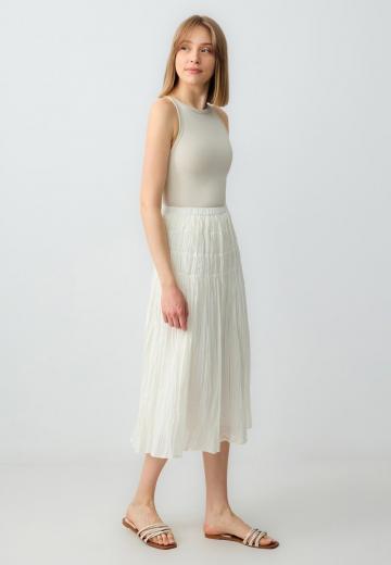 Юбка с воланами