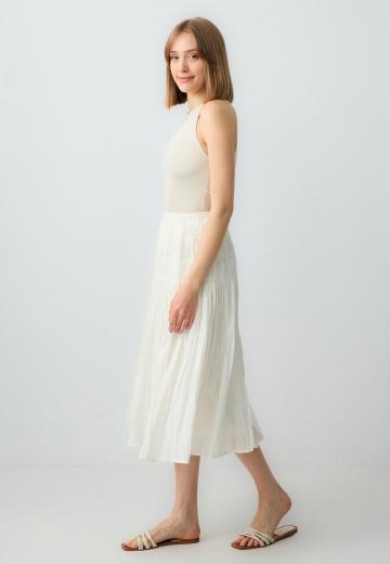 Юбка с воланами
