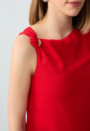 Блузка без рукавов