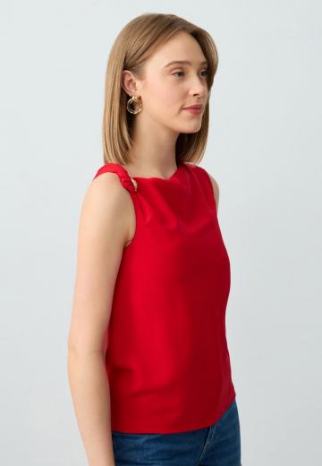 Блузка без рукавов