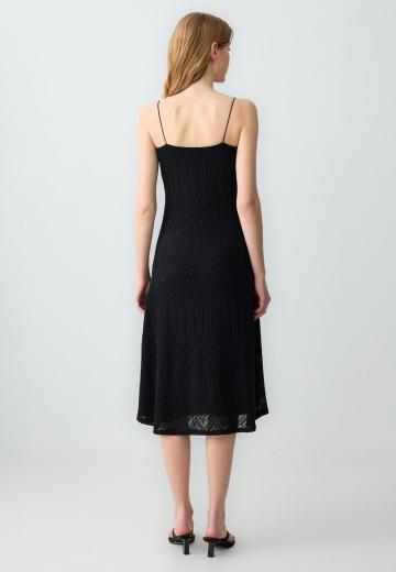 Вязаное платье