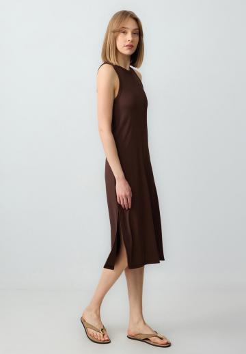 Вязаное платье