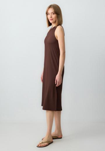 Вязаное платье