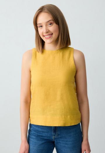 Блузка без рукавов