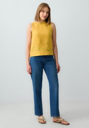 Блузка без рукавов