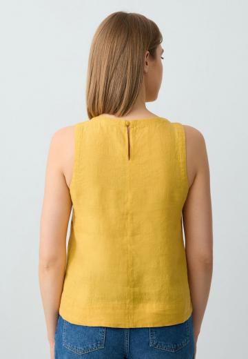 Блузка без рукавов