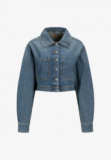 Джинсовая блузка