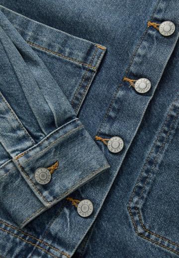 Джинсовая блузка