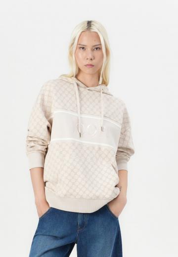 Пуловер с капюшоном