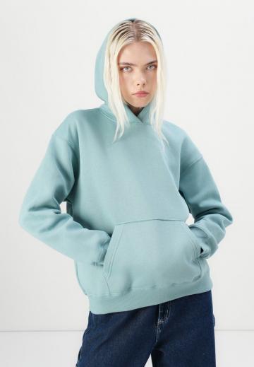 Пуловер с капюшоном