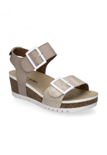 Босоножки на танкетке