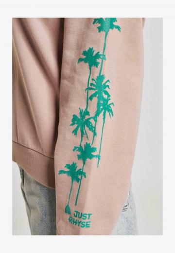 Пуловер с капюшоном