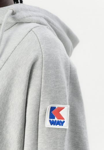 Пуловер с капюшоном