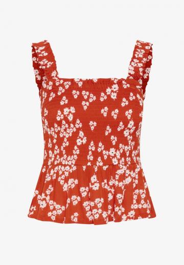 Блузка без рукавов