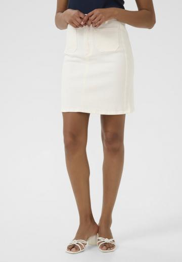 Юбка с накладными карманами