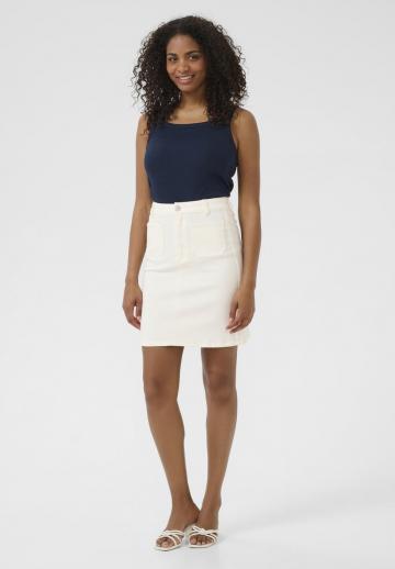 Юбка с накладными карманами