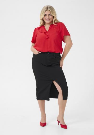 Вязаная юбка