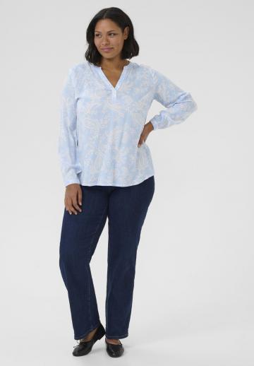 Длинная блузка