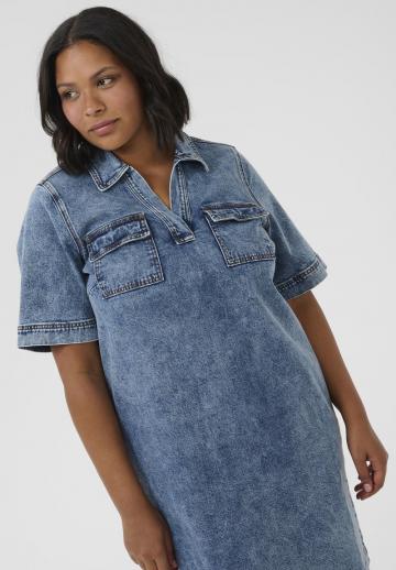 Джинсовое платье