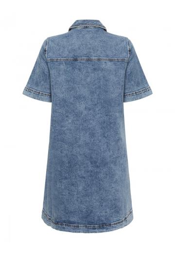 Джинсовое платье