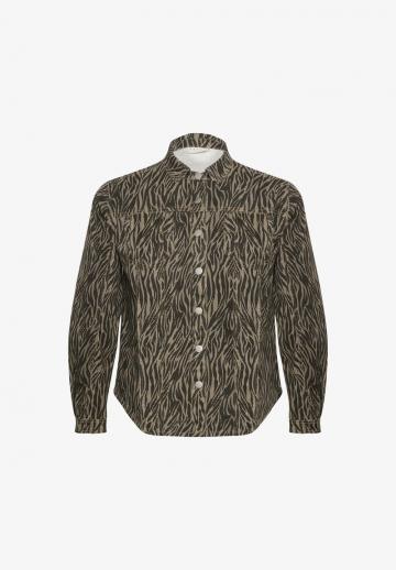 Джинсовая блузка