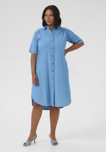 Джинсовое платье