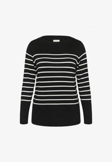 Пуловер в полоску