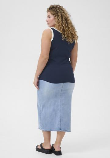 Длинный топ