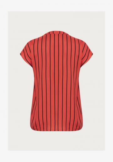 Атласная блузка