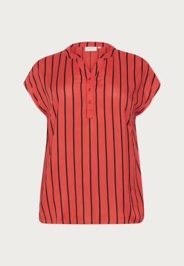 Атласная блузка