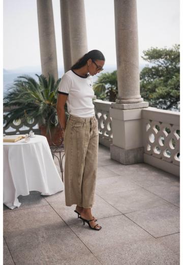 Прямые джинсы