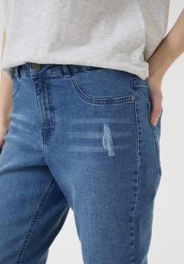 Короткие джинсы