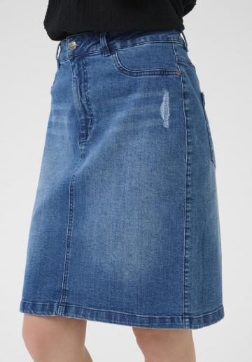 Джинсовая юбка