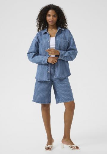 Джинсовая блузка