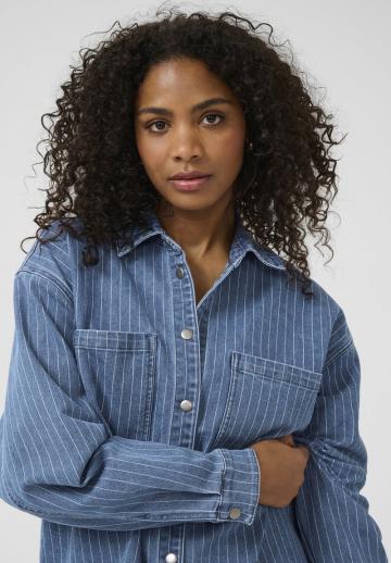 Джинсовая блузка