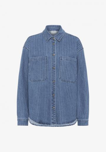 Джинсовая блузка