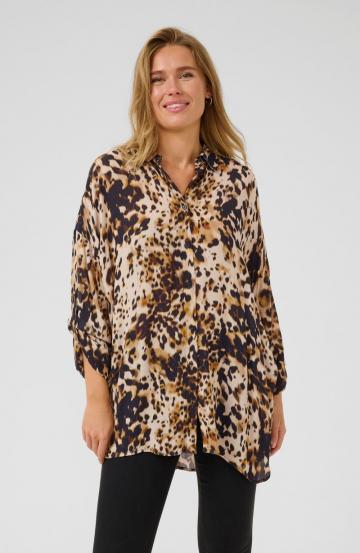 Длинная блузка