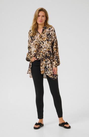 Длинная блузка