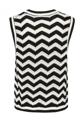 Пуловер без рукавов