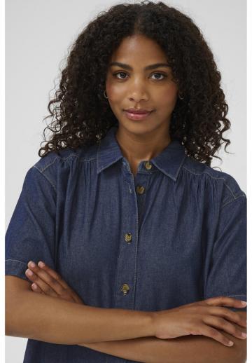 Джинсовое платье